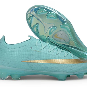 Chuteira Nike Mercurial Vapor 17 Elite SE FG - Jade e Preto
