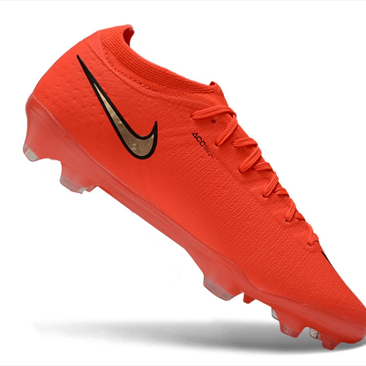 Chuteira Nike Air Zoom Mercurial Vapor 17 Elite FG - Vermelho e Dourado 2