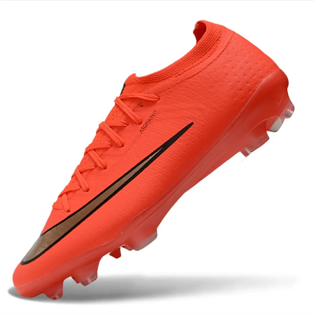 Chuteira Nike Air Zoom Mercurial Vapor 17 Elite FG - Vermelho e Dourado 3