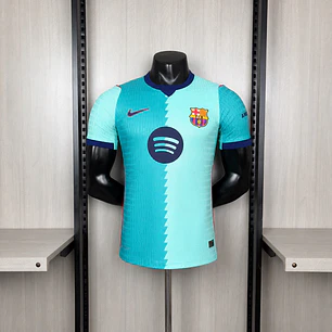 Camiseta FC Barcelona 26/27 Tercera Equipación Versión Jugador - Verde Agua