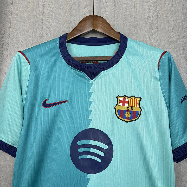 Camiseta FC Barcelona 26/27 Tercera Equipación - Verde Agua 4