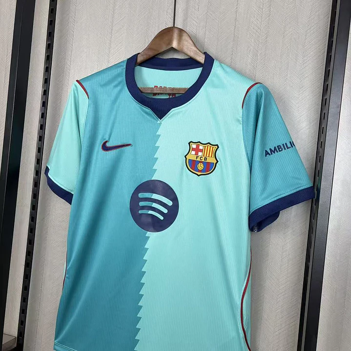 Camiseta FC Barcelona 26/27 Tercera Equipación - Verde Agua 5
