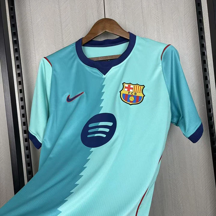 Camiseta FC Barcelona 26/27 Tercera Equipación - Verde Agua 6