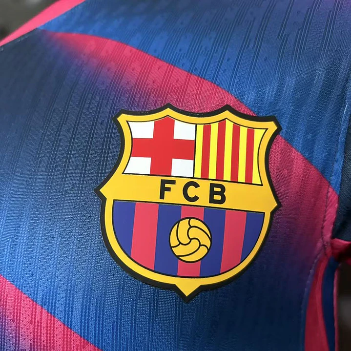 Camiseta FC Barcelona Edición Especial 26/27 Versión Jugador - Azul Diagonal 2