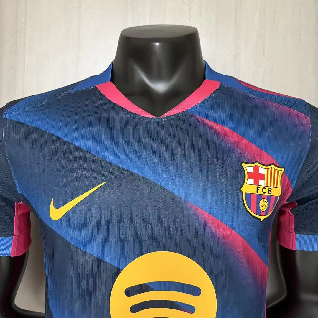 Camiseta FC Barcelona Edición Especial 26/27 Versión Jugador - Azul Diagonal 4
