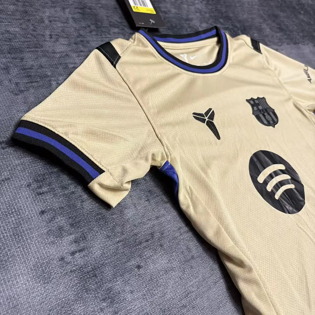 Conjunto Infantil FC Barcelona 25/26 Visitante - Naranja 5