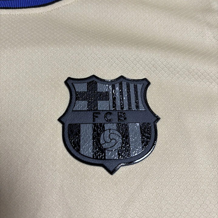 Conjunto Infantil FC Barcelona 25/26 Visitante - Naranja 7