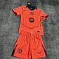 Conjunto Infantil FC Barcelona 25/26 Tercera Equipación - Naranja - thumbnail 3