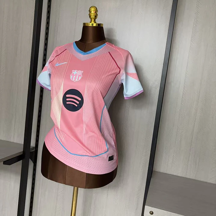 Camiseta FC Barcelona 25/26 Mujer - Rosa Edición Especial 5