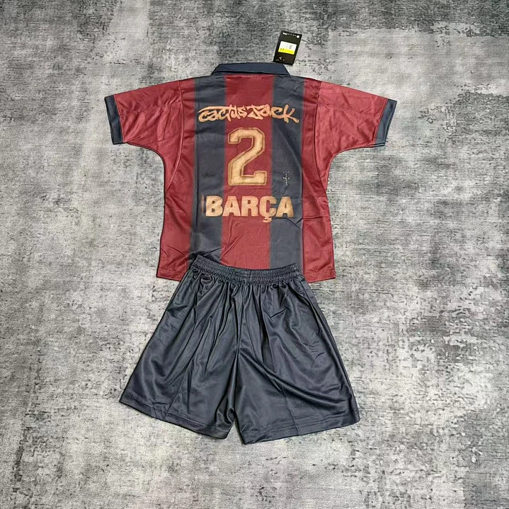 Conjunto Infantil FC Barcelona 25/26 Edición Especial Retro 3