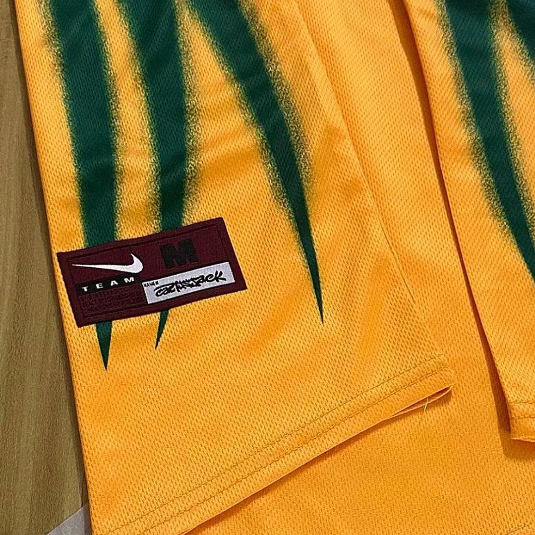 CAMISA SELEÇÃO BRASILEIRA 26/27 - Travis Scott x Brasil - Versão Jogador - Amarela 6