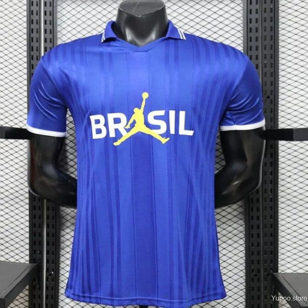 CAMISA SELEÇÃO BRASILEIRA 26/27 - Polo Azul 1