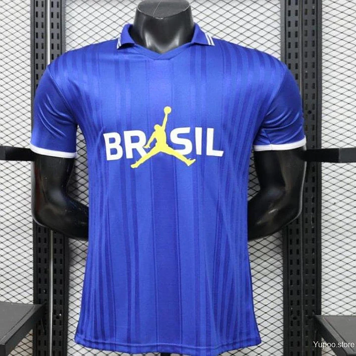 CAMISA SELEÇÃO BRASILEIRA 26/27 - Polo Azul 1