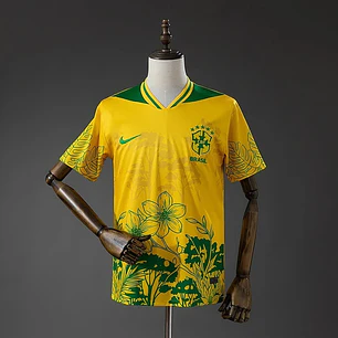 CAMISA SELEÇÃO BRASILEIRA 26/27 - Edição Floral - Versão Jogador