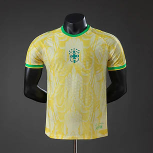 CAMISA SELEÇÃO BRASILEIRA 26/27 - Edição Especial - Versão Jogador - Amarela