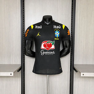 CAMISA SELEÇÃO BRASILEIRA 26/27 - Versão Jogador - Preta