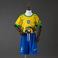 CONJUNTO INFANTIL SELEÇÃO BRASILEIRA 26/27 - Edição Especial - Infantil - Thumbnail 2
