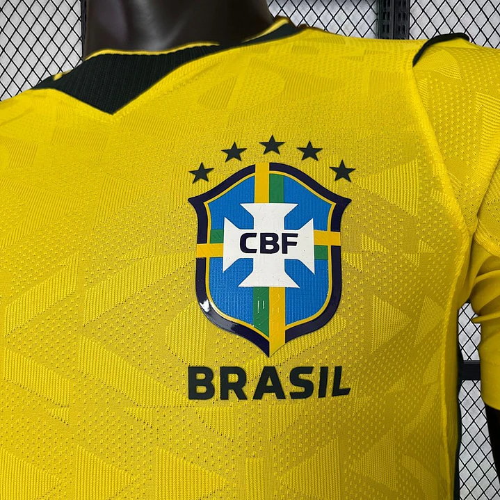 CAMISA SELEÇÃO BRASILEIRA 26/27 - Manga Longa - Versão Jogador 5