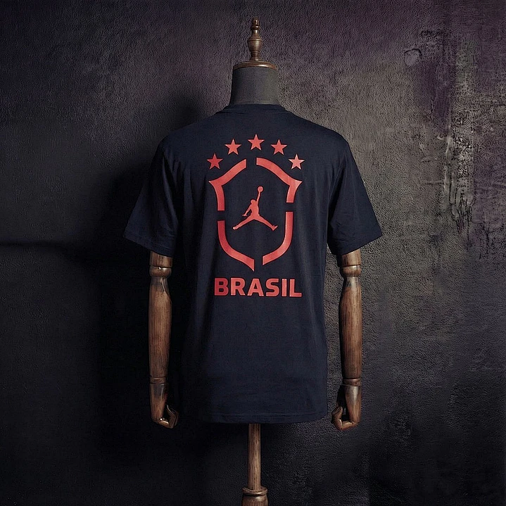 CAMISA SELEÇÃO BRASILEIRA 26/27 - Torcedor - Preta 2