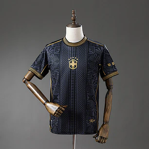 CAMISA SELEÇÃO BRASILEIRA 26/27 - Edição Especial - Versão Jogador - Preta