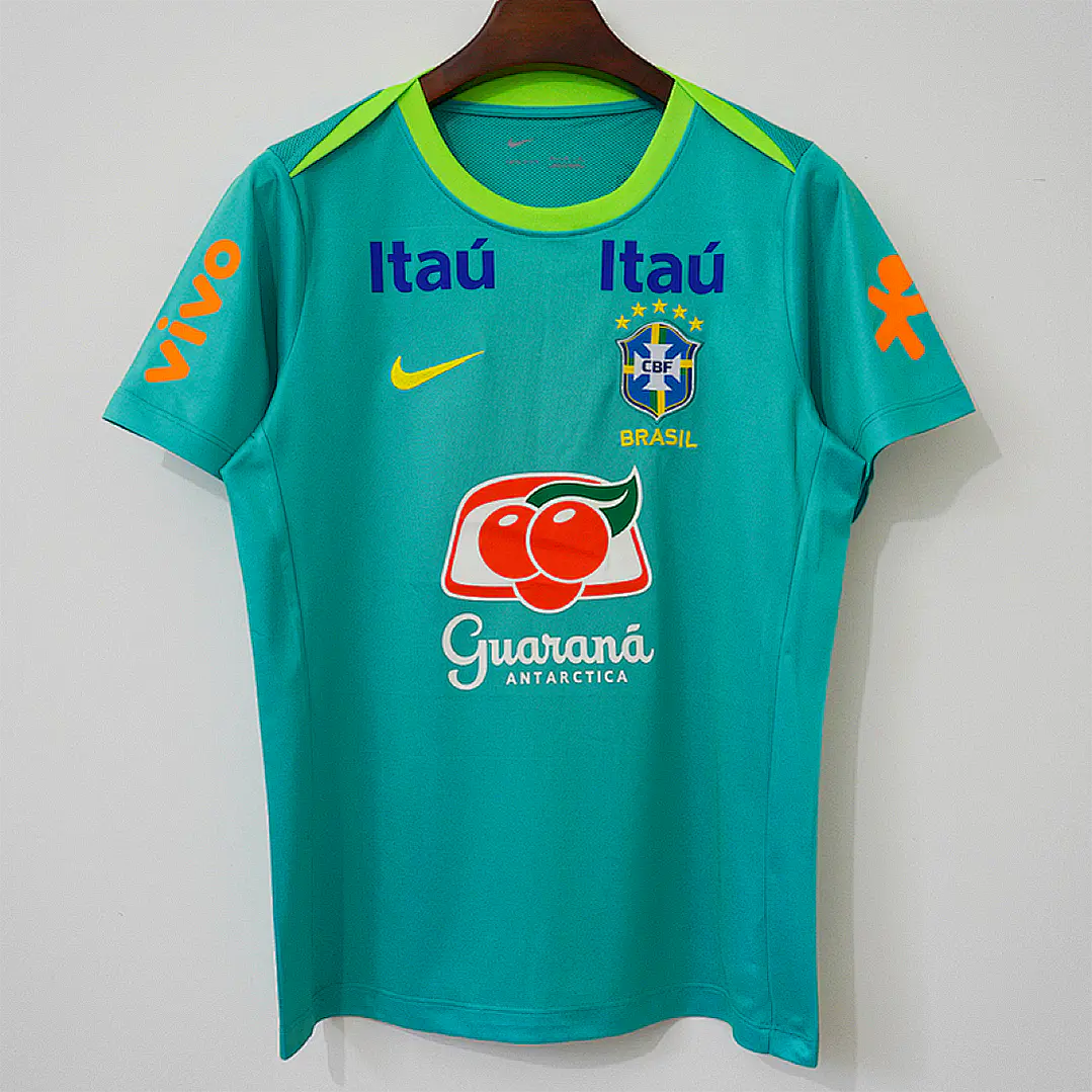 CAMISA SELEÇÃO BRASILEIRA 25/26 - Treino - Verde Lago 1