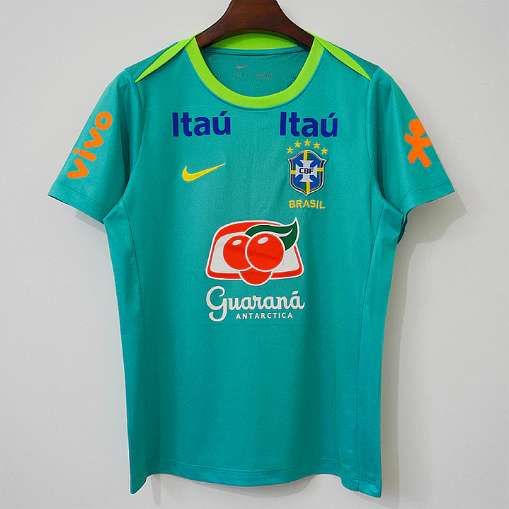 CAMISA SELEÇÃO BRASILEIRA 25/26 - Treino - Verde Lago 1