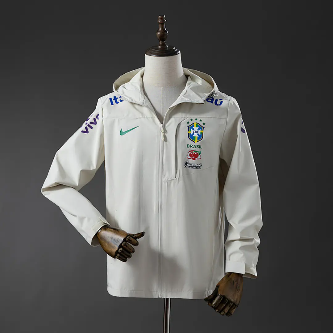 CAMISA SELEÇÃO BRASILEIRA 25/26 - Treino - Off-White 1