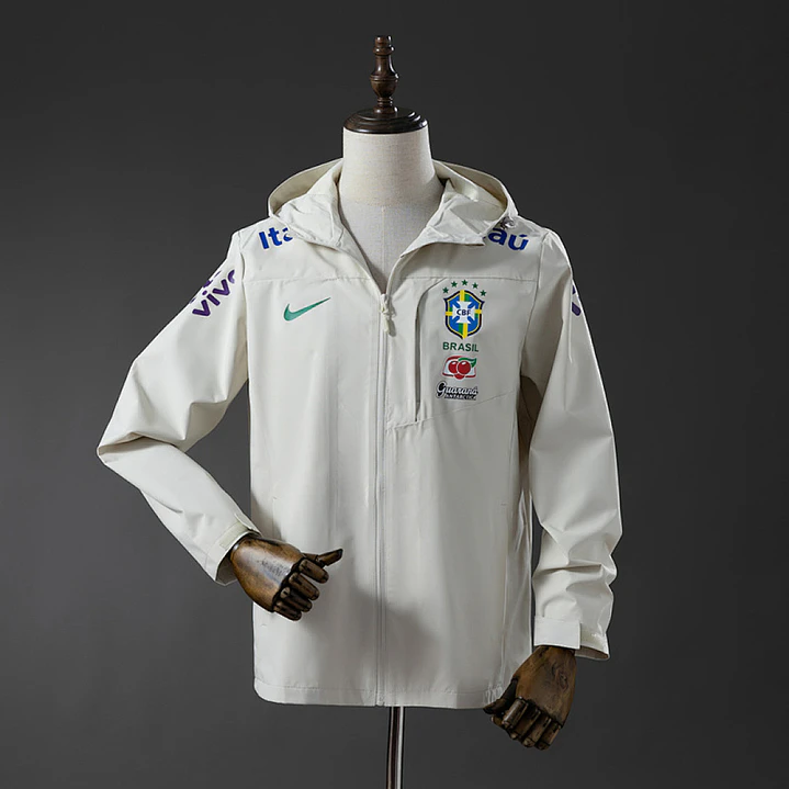 CAMISA SELEÇÃO BRASILEIRA 25/26 - Treino - Off-White 1