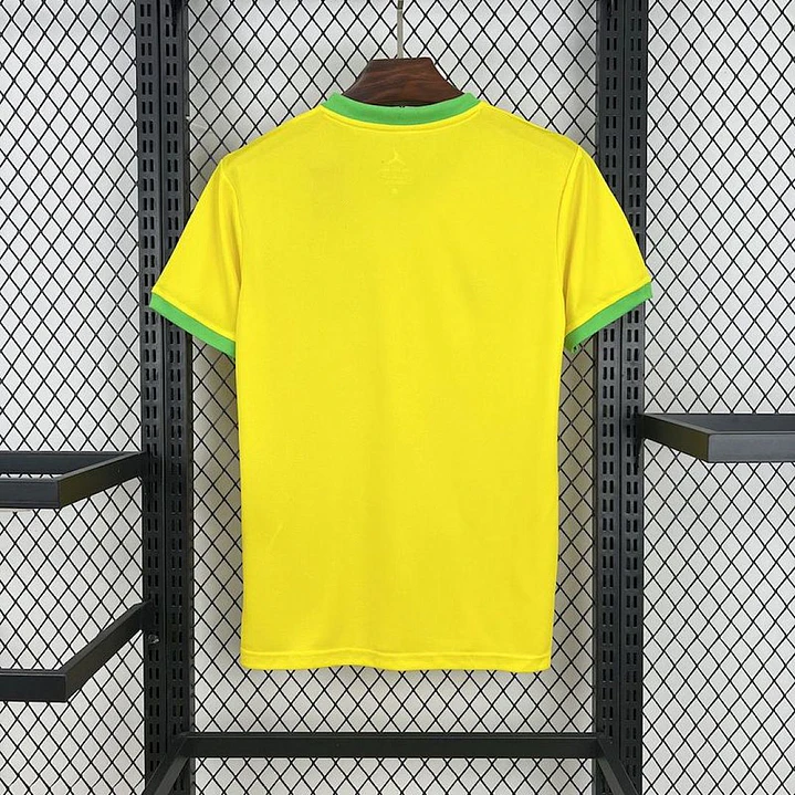CAMISA SELEÇÃO BRASILEIRA 25/26 - Jordan Brand - Versão Jogador - Amarela 2