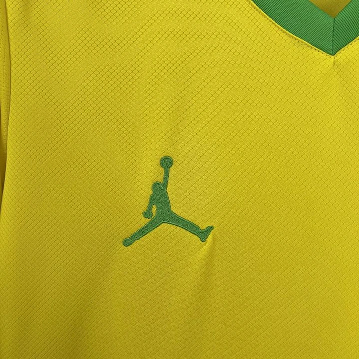 CAMISA SELEÇÃO BRASILEIRA 25/26 - Jordan Brand - Versão Jogador - Amarela 6