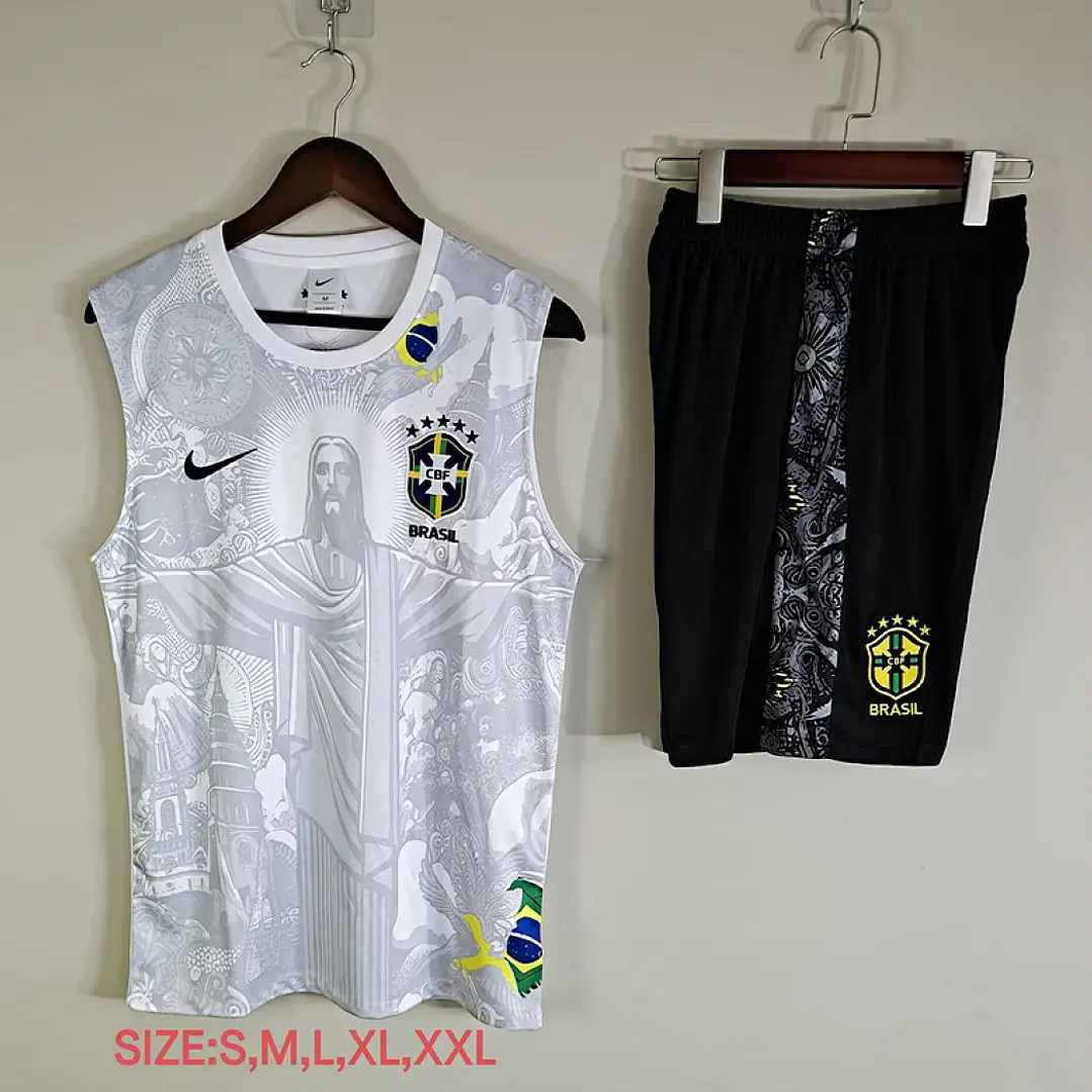 CAMISA SELEÇÃO BRASILEIRA 25/26 - Treino - Branca 2