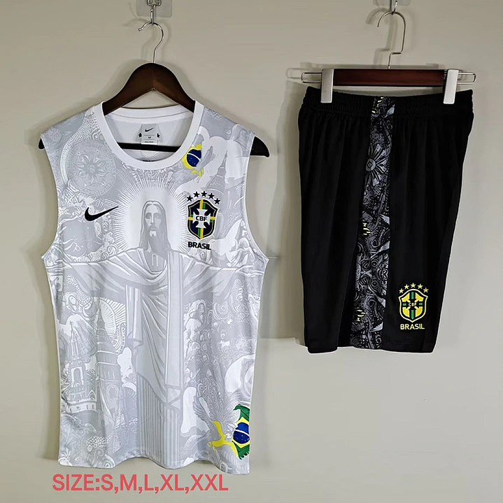 CAMISA SELEÇÃO BRASILEIRA 25/26 - Treino - Branca 2