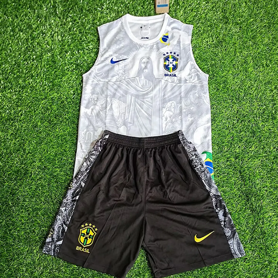 CAMISA SELEÇÃO BRASILEIRA 25/26 - Treino - Branca 1
