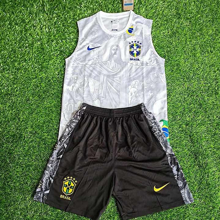 CAMISA SELEÇÃO BRASILEIRA 25/26 - Treino - Branca 1