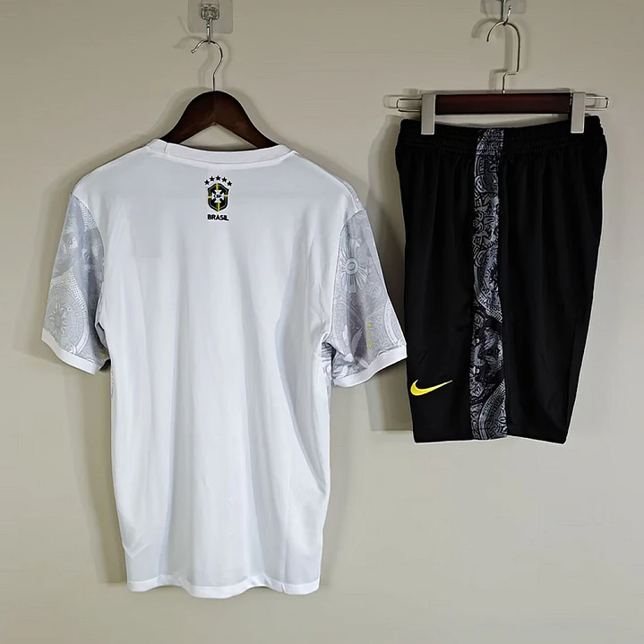 CONJUNTO SELEÇÃO BRASILEIRA 25/26 - Cristo Redentor - Conjunto - Branca 3