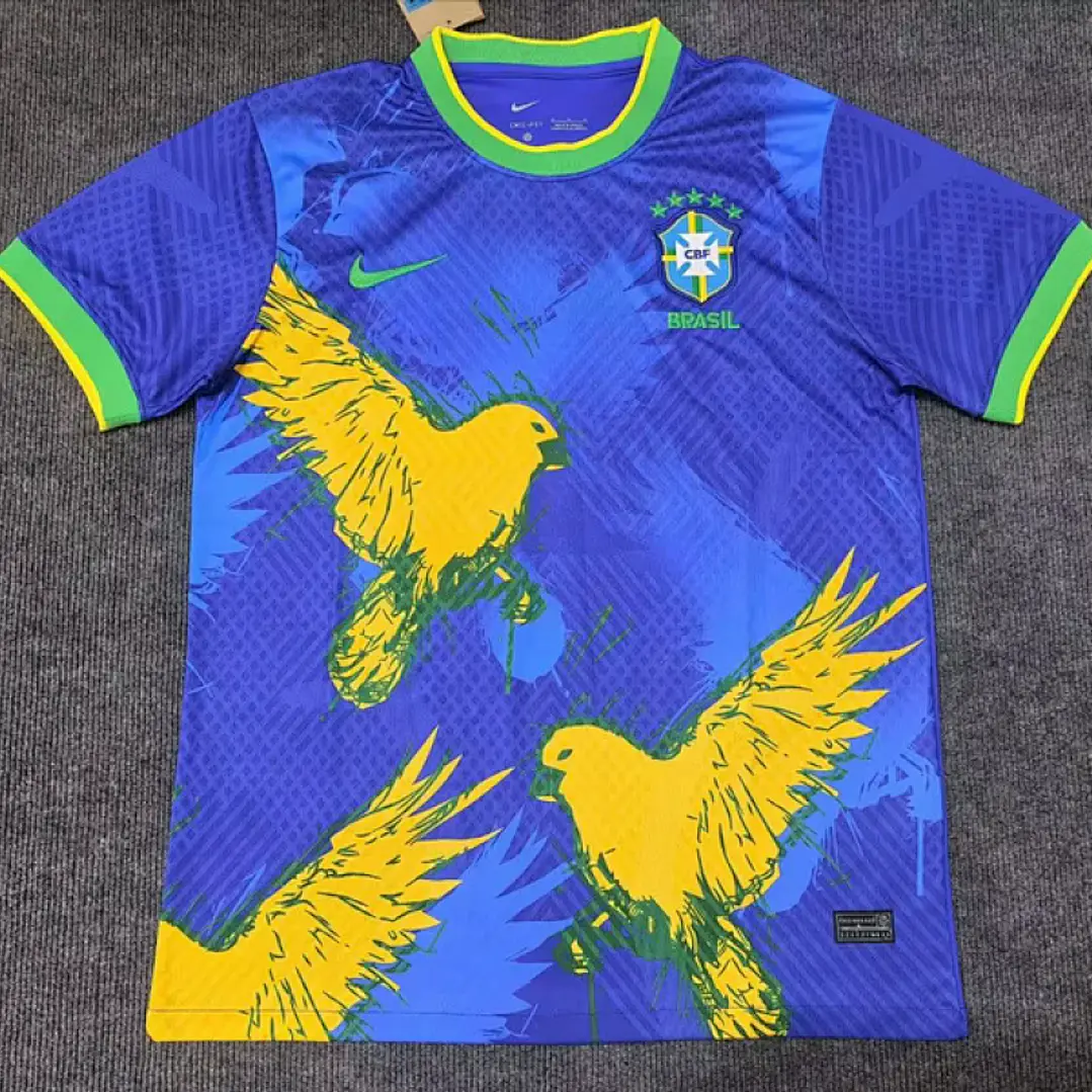 CAMISA SELEÇÃO BRASILEIRA 25/26 - Edição Especial - Versão Jogador - Azul 3