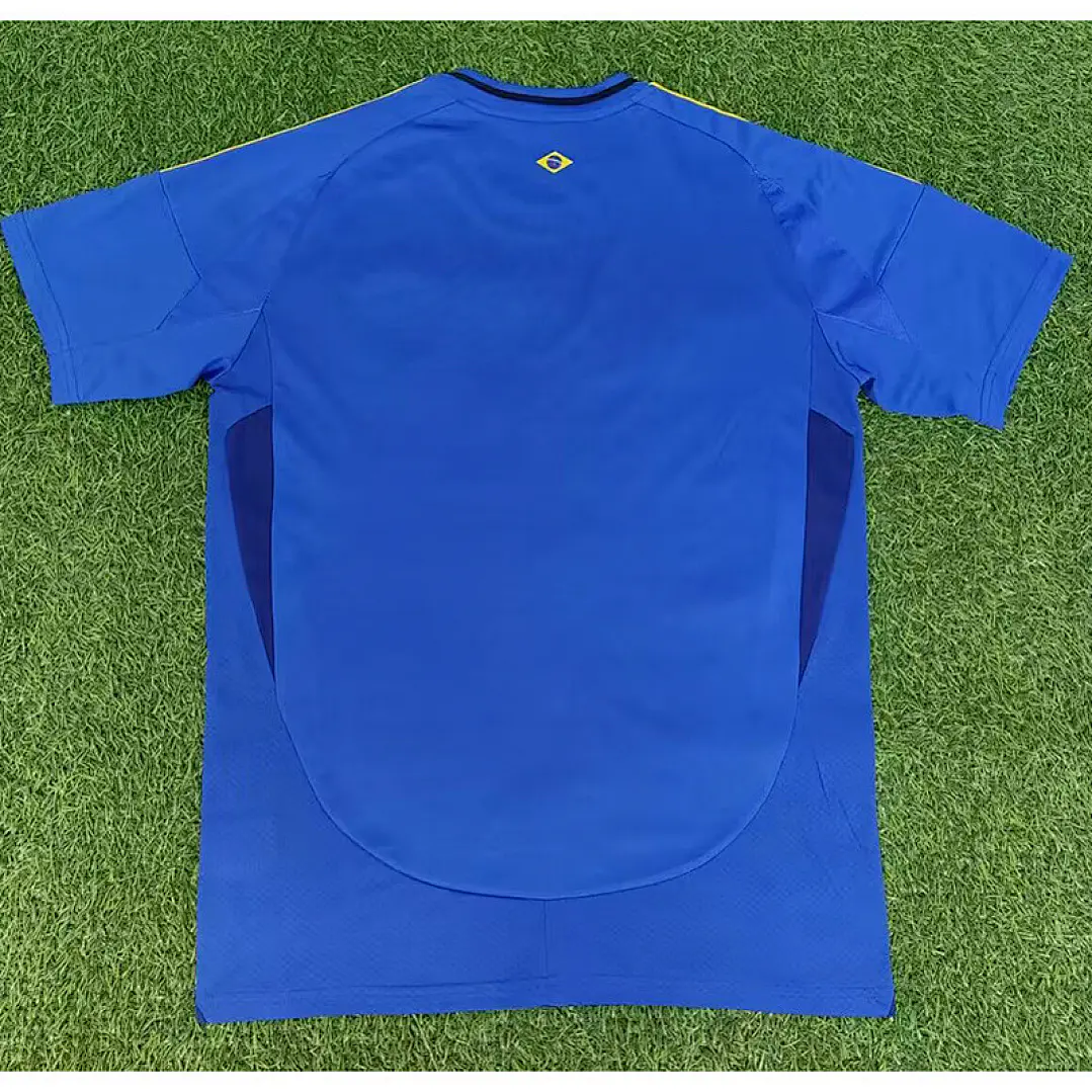 CAMISA SELEÇÃO BRASILEIRA 25/26 - Cristo Redentor - Versão Jogador - Azul 2