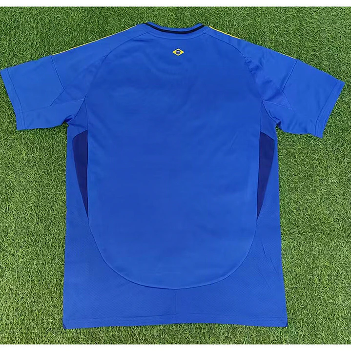 CAMISA SELEÇÃO BRASILEIRA 25/26 - Cristo Redentor - Versão Jogador - Azul 2