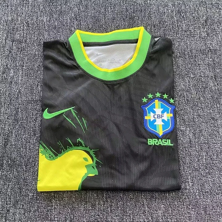 CAMISA SELEÇÃO BRASILEIRA 25/26 - Edição Águias - Versão Jogador - Preta 2