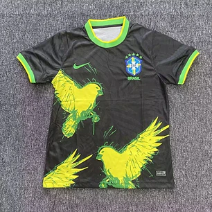 CAMISA SELEÇÃO BRASILEIRA 25/26 - Edição Águias - Versão Jogador - Preta