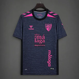 CAMISA MÁLAGA CF 26/27 TERCEIRA - Grená e Rosa Estampada