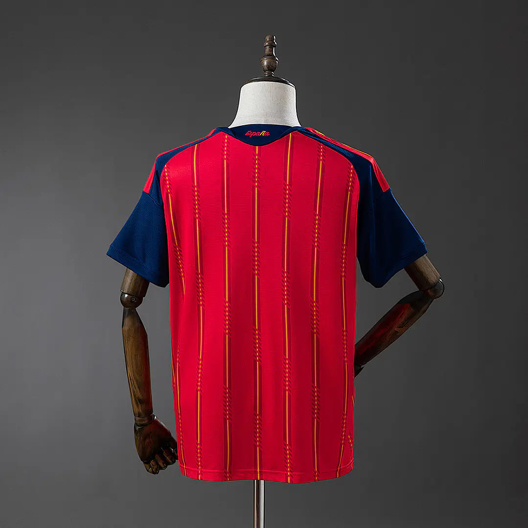 CAMISA ESPANHA 26/27 CASA - EDIÇÃO FINAL COPA DO MUNDO (Espanha x Argentina) 2