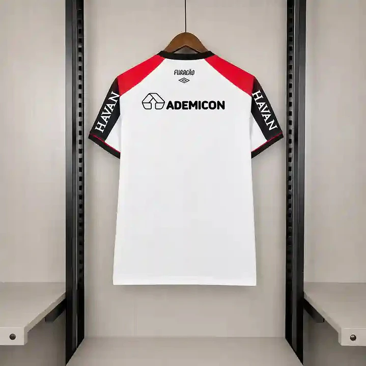 CAMISA ATHLETICO PARANAENSE 26/27 FORA - Branca Todos os Patrocínios 2