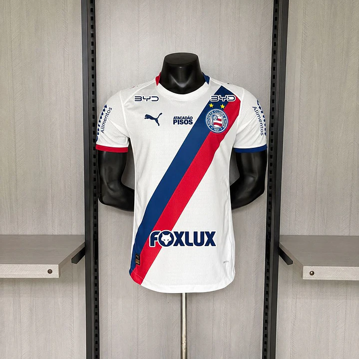CAMISA BAHIA 26/27 CASA - Versão Jogador Slim Fit - Todos os Patrocínios 1