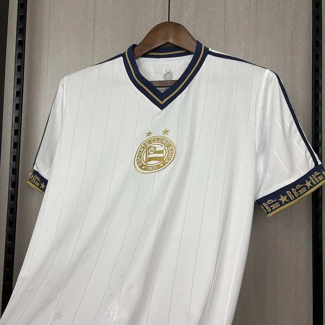 CAMISA BAHIA 26/27 EDIÇÃO ESPECIAL - Branca e Dourada 6