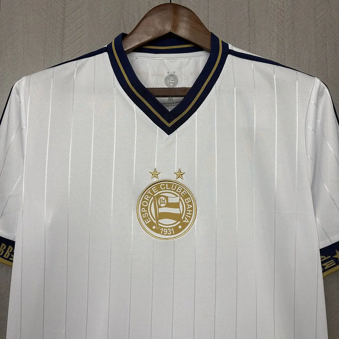 CAMISA BAHIA 26/27 EDIÇÃO ESPECIAL - Branca e Dourada 7