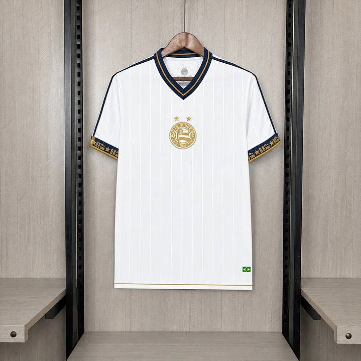 CAMISA BAHIA 26/27 EDIÇÃO ESPECIAL - Branca e Dourada 1