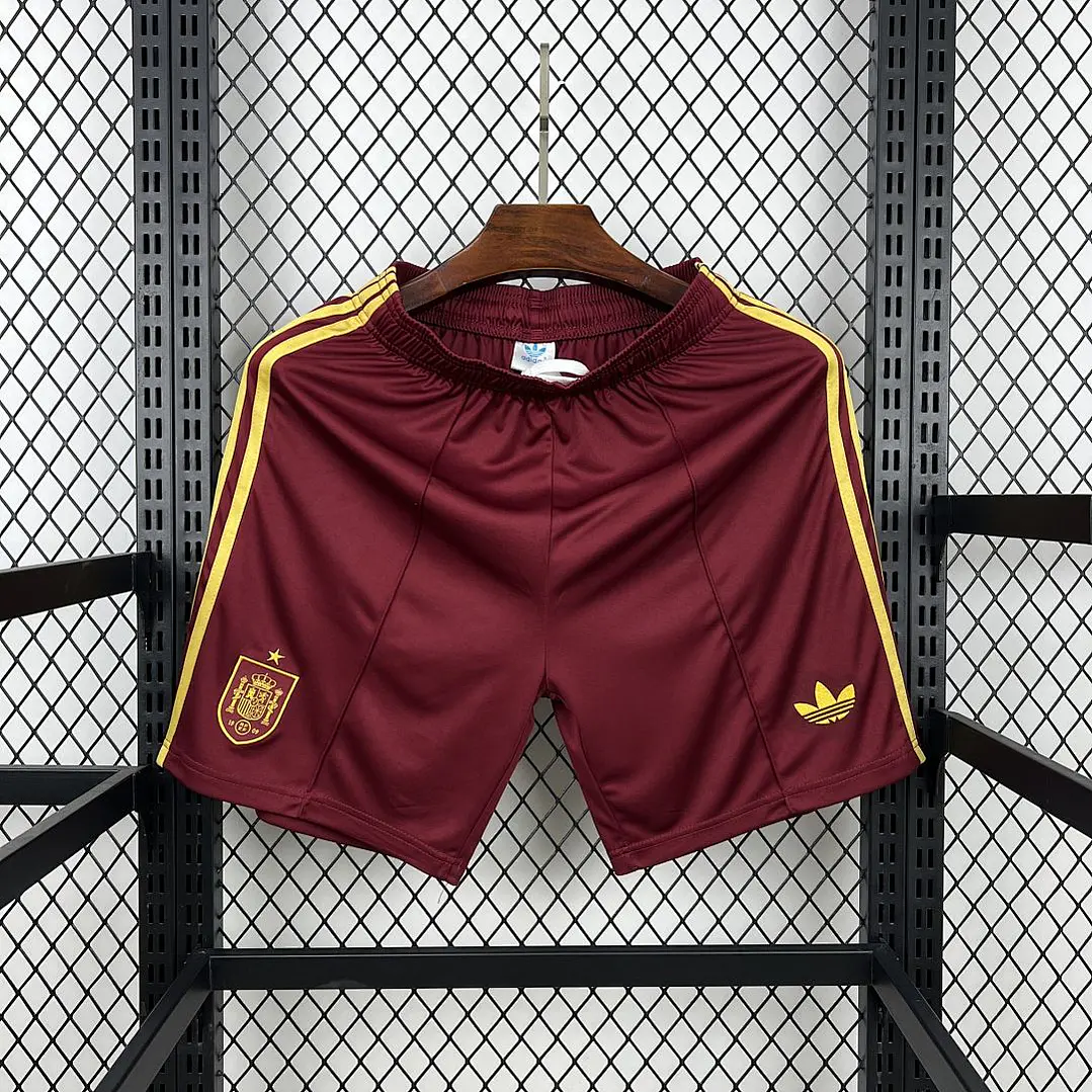 CALÇÃO ESPANHA 2026 COPA DO MUNDO - Grená e Dourado 1