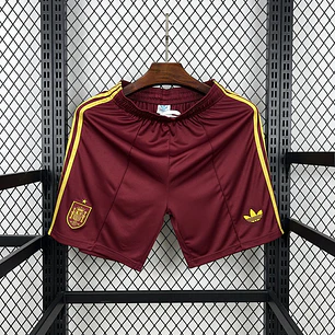 CALÇÃO ESPANHA 2026 COPA DO MUNDO - Grená e Dourado