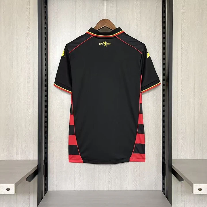 CAMISA SPORT RECIFE 26/27 CASA - Rubro-Negra Listrada 10